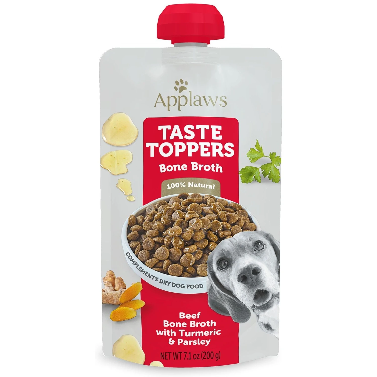 Applaws Spout Beef Bone Broth With Turmeric & Parsley Wet Dog Food Topper 4 Applaws Spout Beef Bone Broth With Turmeric & Parsley Wet Dog Food Topper - Image 2