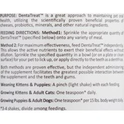 Wysong DentaTreat Dog & Cat Food Supplement -Cozy Paws 59024 PT4. AC SS1800 V1461701576