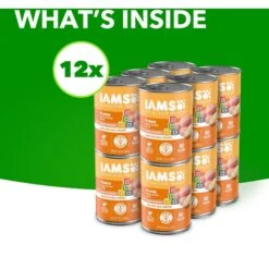 Iams ProActive Health Classic Ground With Chicken & Rice Puppy Wet Dog Food -Cozy Paws 59828 PT3. AC SS1800 V1658208205