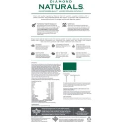 Diamond Naturals Large Breed Adult Chicken & Rice Formula Dry Dog Food -Cozy Paws 59933 PT1. AC SS1800 V1649879782