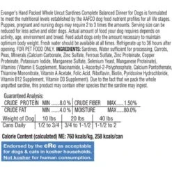 Evanger's Grain-Free Hand Packed Catch Of The Day Canned Dog Food -Cozy Paws 60027 PT2. AC SS1800 V1693927174