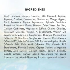 Addiction Steakhouse Beef & Zucchini Entree Raw Dehydrated Dog Food -Cozy Paws 60118 PT6. AC SS1800 V1637724733