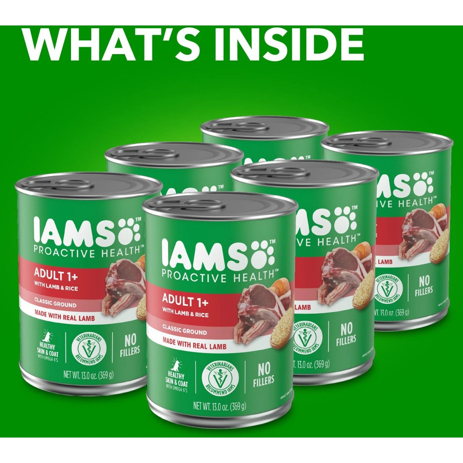 Iams ProActive Health Classic Ground With Lamb & Whole Grain Rice Adult Wet Dog Food 6 Iams ProActive Health Classic Ground With Lamb & Whole Grain Rice Adult Wet Dog Food - Image 4