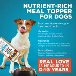 Brutus Broth Bone Broth Beef Flavor Hip & Joint Human-Grade Dog Food Topper, 32-oz Box -Cozy Paws 604854 PT1. AC SS1800 V1670426178