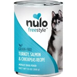 Nulo Freestyle Turkey & Sweet Potato Recipe Grain-Free Canned Dog Food & Nulo Freestyle Turkey, Salmon & Chickpeas Recipe Grain-Free Canned Dog Food -Cozy Paws 607894 PT6. AC SS1800 V1660915889