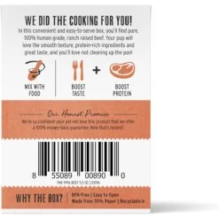 The Honest Kitchen Meal Booster 99% Beef Wet Dog Food Topper & The Honest Kitchen Meal Booster 99% Chicken Wet Dog Food Topper -Cozy Paws 609854 PT2. AC SS1800 V1660745902