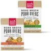 The Honest Kitchen Bone Broth POUR OVERS Beef Stew Wet Dog Food Topper & The Honest Kitchen Bone Broth POUR OVERS Chicken Stew Wet Dog Food Topper, 5.5-oz, Case Of 12