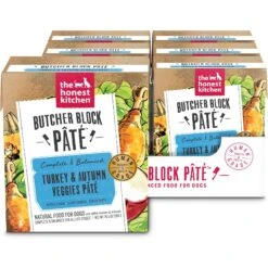 The Honest Kitchen Whole Food Clusters Chicken Recipe Small Breed Grain-Free Dog Food & The Honest Kitchen Butcher Block Pate Turkey & Autumn Veggies Pate Wet Dog Food -Cozy Paws 609902 PT5. AC SS1800 V1660745666