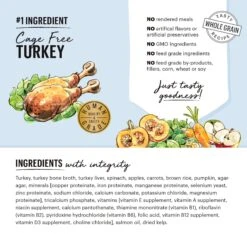 The Honest Kitchen Whole Food Clusters Chicken Recipe Small Breed Grain-Free Dog Food & The Honest Kitchen Butcher Block Pate Turkey & Autumn Veggies Pate Wet Dog Food -Cozy Paws 609902 PT7. AC SS1800 V1660745664