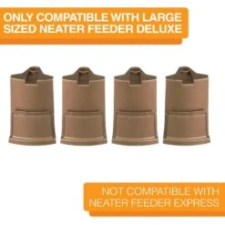Neater Pets Neater Feeder Deluxe Replacement Leg Extensions -Cozy Paws 61153 PT3. AC SS1800 V1631141486