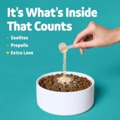 Vibeful Dental Health Chicken Flavored Powder Dental Supplement For Dogs & Cats -Cozy Paws 617222 PT4. AC SS1800 V1674656201