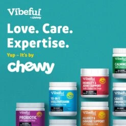 Vibeful Dental Health Chicken Flavored Powder Dental Supplement For Dogs & Cats -Cozy Paws 617222 PT7. AC SS1800 V1674656199