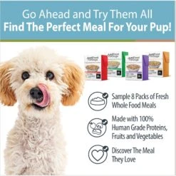 JustFoodForDogs Pantry Fresh Human-Grade Non-GMO Variety Pack Fresh Dog Food, 12.5-oz Pouch, Case Of 8 -Cozy Paws 620094 PT3. AC SS1800 V1666299402