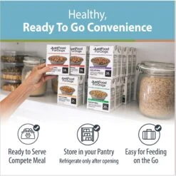 JustFoodForDogs Pantry Fresh Human-Grade Non-GMO Variety Pack Fresh Dog Food, 12.5-oz Pouch, Case Of 8 -Cozy Paws 620094 PT5. AC SS1800 V1666299012