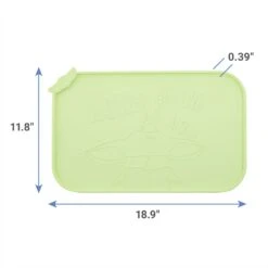 STAR WARS THE MANDALORIAN GROGU Nom Nom Silicone Dog & Cat Food Mat & STAR WARS THE MANDALORIAN GROGU AUREBESH Non-Skid Stainless Steel With Melamine Stand Dog & Cat Bowl -Cozy Paws 623374 PT2. AC SS1800 V1661896338