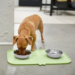 STAR WARS THE MANDALORIAN GROGU Nom Nom Silicone Dog & Cat Food Mat & STAR WARS THE MANDALORIAN GROGU AUREBESH Non-Skid Stainless Steel With Melamine Stand Dog & Cat Bowl -Cozy Paws 623374 PT3. AC SS1800 V1661896440