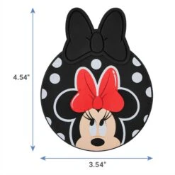 Disney Minnie Mouse Peek-A-Boo Silicone Dog & Cat Can Cover & Disney Minnie Mouse Peek-A-Boo Melamine Stainless Steel Double Dog & Cat Bowl -Cozy Paws 623406 PT2. AC SS1800 V1661896559