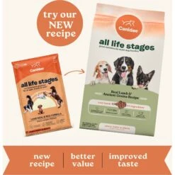 CANIDAE All Life Stages Lamb Meal & Rice Formula Dry Dog Food -Cozy Paws 62600 PT2. AC SS1800 V1694442987