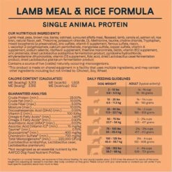 CANIDAE All Life Stages Lamb Meal & Rice Formula Dry Dog Food -Cozy Paws 62600 PT5. AC SS1800 V1694443413