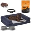 Frisco Top Grain Leather Leash + 4 Items -Cozy Paws 630958 MAIN. AC SS1800 V1662734836
