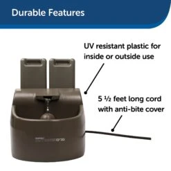 PetSafe Drinkwell Outdoor Plastic Dog & Cat Fountain -Cozy Paws 63126 PT7. AC SS1800 V1598894763