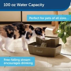 PetSafe Drinkwell Multi-Tier Plastic Dog & Cat Fountain -Cozy Paws 63128 PT3. AC SS1800 V1616424089