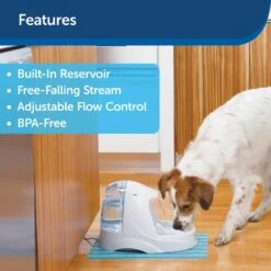 PetSafe Drinkwell Platinum Plastic Dog & Cat Fountain -Cozy Paws 63134 PT2. AC SS1800 V1616423197