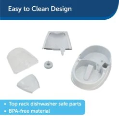 PetSafe Drinkwell Platinum Plastic Dog & Cat Fountain -Cozy Paws 63134 PT4. AC SS1800 V1616423805