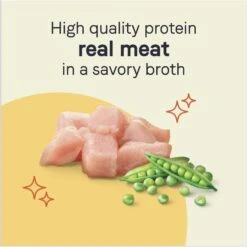 CANIDAE PURE Petite All Stages Small Breed Fricassee Style Dinner With Turkey & Green Beans Wet Dog Food Trays, 3.5-oz, Case Of 12 & CANIDAE PURE Petite All Stages Small Breed Terrine Style Dinner With Chicken & Peas Wet Dog Food Trays, 3.5-oz, Case Of 12 -Cozy Paws 632398 PT7. AC SS1800 V1663881025