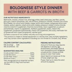 CANIDAE PURE Petite All Stages Small Breed Pottage Style Dinner With Duck & Pumpkin Breed Wet Dog Food Trays, 3.5-oz, Case Of 12 & CANIDAE PURE Petite All Stages Small Breed Bolognese Style Dinner With Beef & Carrots Wet Dog Food Trays, 3.5-oz, Case Of 12 -Cozy Paws 632422 PT6. AC SS1800 V1663880178