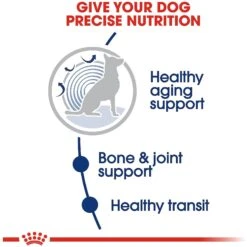 Royal Canin Size Health Nutrition Large Aging 8+ Dry Dog Food -Cozy Paws 63298 PT4. AC SS1800 V1697212396