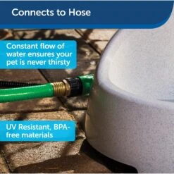 PetSafe Drinkwell Everflow Plastic Dog & Cat Fountain -Cozy Paws 63326 PT7. AC SS1800 V1598894760