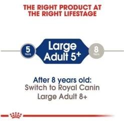 Royal Canin Size Health Nutrition Large Adult 5+ Dry Dog Food -Cozy Paws 63336 PT6. AC SS1800 V1697655312