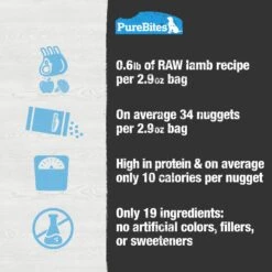 PureBites Lamb Freeze-Dried Topper For Dogs -Cozy Paws 639358 PT4. AC SS1800 V1677594481