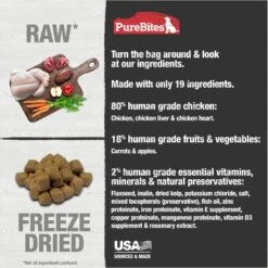 PureBites Chicken Freeze-Dried Topper For Dogs -Cozy Paws 639406 PT2. AC SS1800 V1677600855