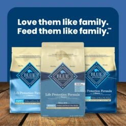 Blue Buffalo Life Protection Formula Small Bite Adult Chicken & Brown Rice Recipe Dry Dog Food -Cozy Paws 64682 PT8. AC SS1800 V1636147627