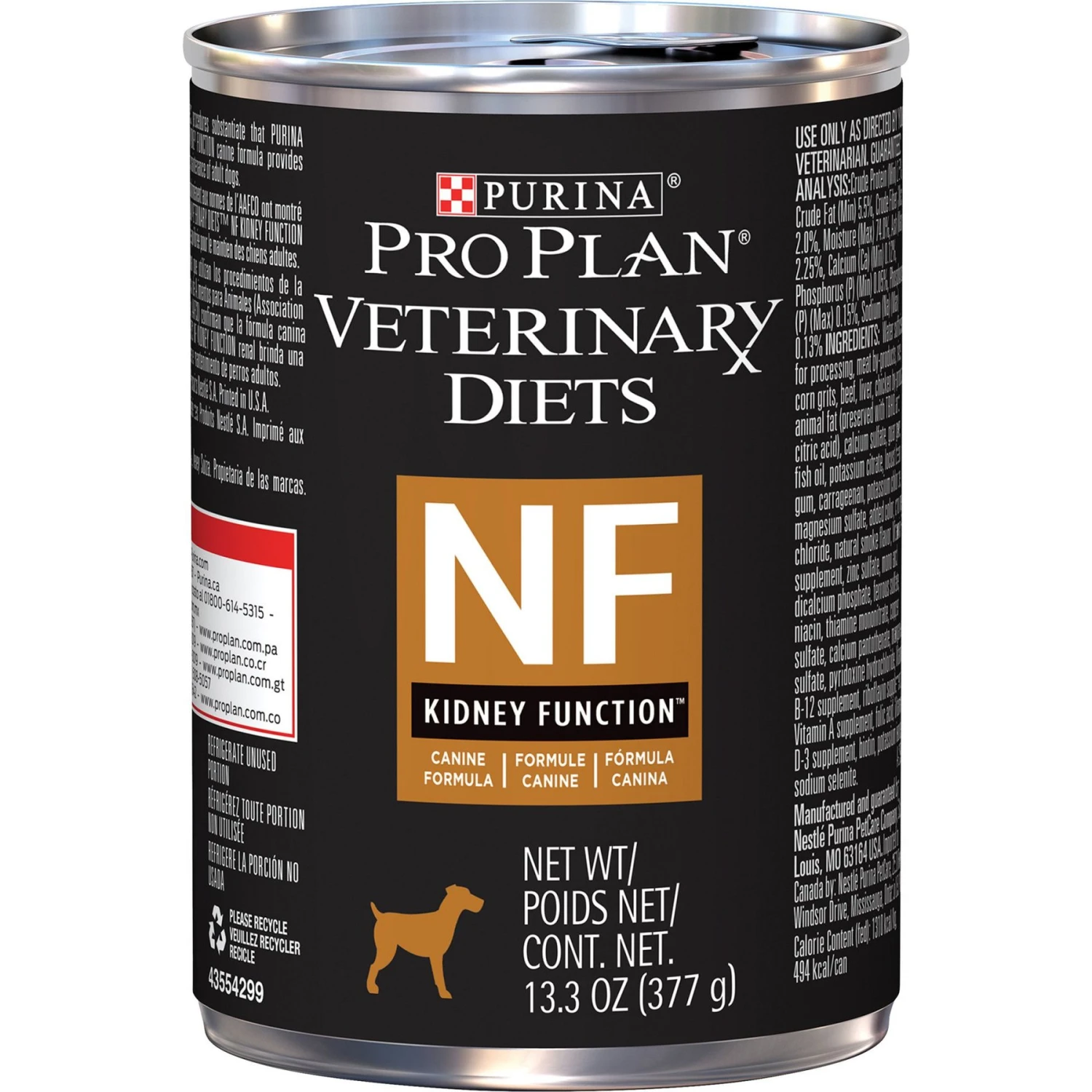Purina Pro Plan Veterinary Diets NF Kidney Function Wet Dog Food 3 Purina Pro Plan Veterinary Diets NF Kidney Function Wet Dog Food