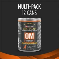 Purina Pro Plan Veterinary Diets OM Overweight Management Wet Dog Food -Cozy Paws 65068 PT1. AC SS1800 V1700158946