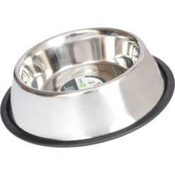 Iconic Pet Stainless Steel Non-Skid Dog & Cat Bowl, 2 Count -Cozy Paws 652102 PT2. AC SS1800 V1663880179