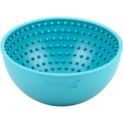 LickiMat Wobble Slow Feeder Dog Bowl, Turquoise -Cozy Paws 654566 PT2. AC SS1800 V1667342357