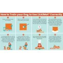 LickiMat Classic Buddy Slow Feeder Dog Lick Mat, Green -Cozy Paws 654606 PT7. AC SS1800 V1668456946