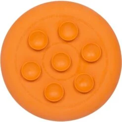 LickiMat UFO Slow Feeder Dog Bowl, Orange, Standard -Cozy Paws 654622 PT2. AC SS1800 V1667240162