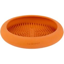 LickiMat UFO Slow Feeder Dog Bowl, Orange, Standard -Cozy Paws 654622 PT4. AC SS1800 V1667240161
