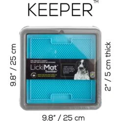 LickiMat Keeper Classic Dog Slow Feeder Bowl, 4 Count -Cozy Paws 654670 PT6. AC SS1800 V1668551260