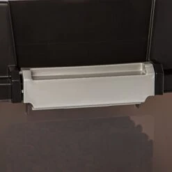 IRIS USA WeatherPro Airtight Elevated Pet Feeder With Food Storage Container & Bowls In Lid, Smoke/Black, 8-cup -Cozy Paws 65478 PT7. AC SS1800 V1540331821