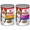 Hill's Science Diet Adult 7+ Chicken & Barley Entree Canned Dog Food & Hill's Science Diet Adult 7+ Beef & Barley Entree Canned Dog Food
