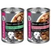 Eukanuba Adult Beef & Vegetable Stew Canned Dog Food & Eukanuba Adult Mixed Grill Chicken & Beef Dinner In Gravy Canned Dog Food