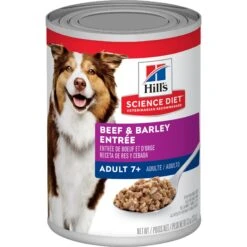Hill's Science Diet Adult Beef & Barley Entree Canned Dog Food & Hill's Science Diet Adult 7+ Beef & Barley Entree Canned Dog Food -Cozy Paws 656998 PT5. AC SS1800 V1665781965