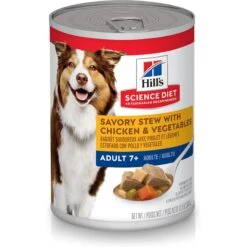 Hill's Science Diet Adult 7+ Beef & Barley Entree Canned Dog Food + 2 Items 18 Hill's Science Diet Adult 7+ Beef & Barley Entree Canned Dog Food + 2 Items -Cozy Paws 657166 PT7. AC SS1800 V1665779541
