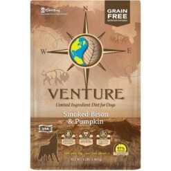 Earthborn Holistic Venture Limited Ingredient Grain-Free Smoked Bison & Pumpkin Dog Dry Food